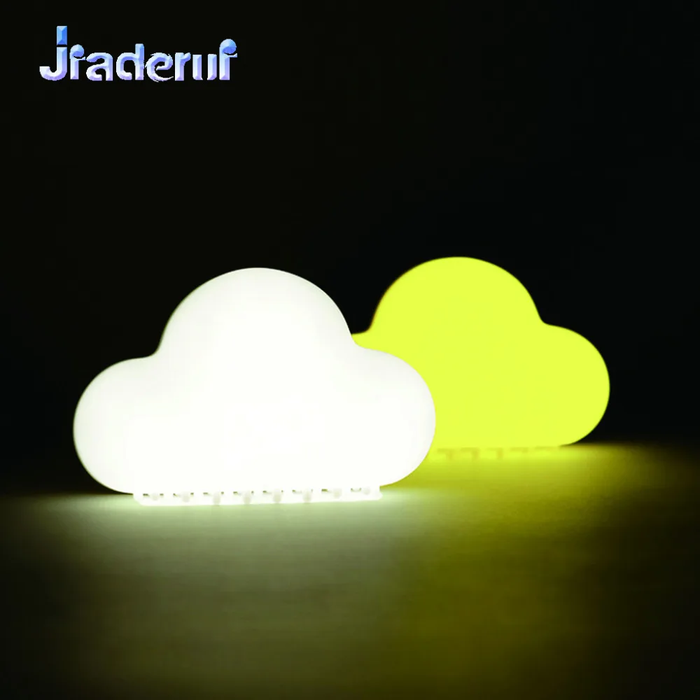 Jiaderui Baby Cloud Sensor Ночник Новинка LED USB Voice беспроводные Настенные светильники для