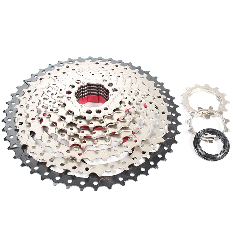 SUNSHINE-SZ MTB 9 скоростей 11-46T кассета s звездочки В k7 коэффициент совместимости с M430 M4000