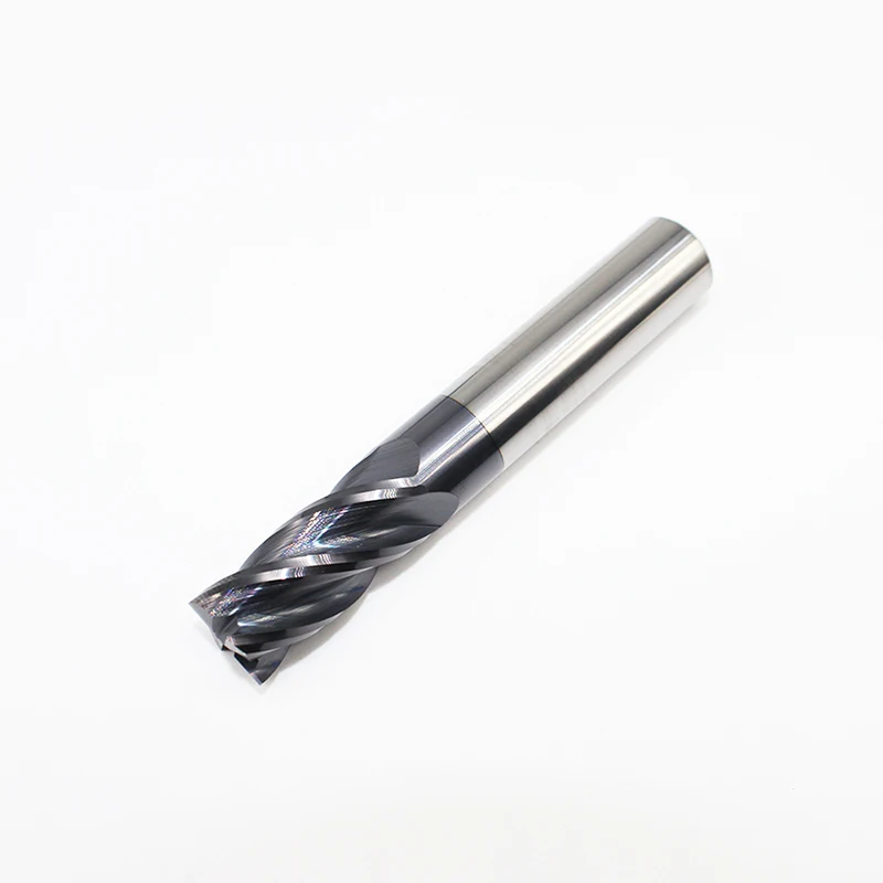 1PCS HRC50 12mm Solid Carbide Endmill D12X30LXD12X75L 4Flute Standard Length Side milling Slotting Profiling face mill | Инструменты
