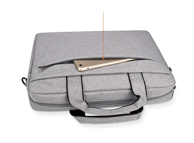 Универсальная сумка-мессенджер для ноутбука Macbook Air 12 дюймов, водонепроницаемая нейлоновая сумка для ноутбука Pro 13 дюймов 15 дюймов, сумка через плечо для Dell lenovo hp
