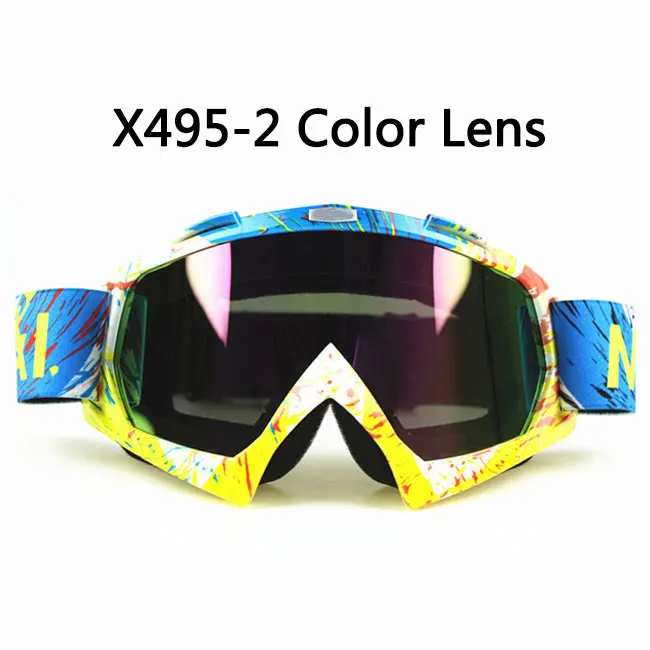 X4952 R Nordson открытый мотоцикл очки Велоспорт MX внедорожный Лыжный Спорт ATV Dirt Bike гоночные очки для Fox мотокросса очки Google - Цвет: X4952 R