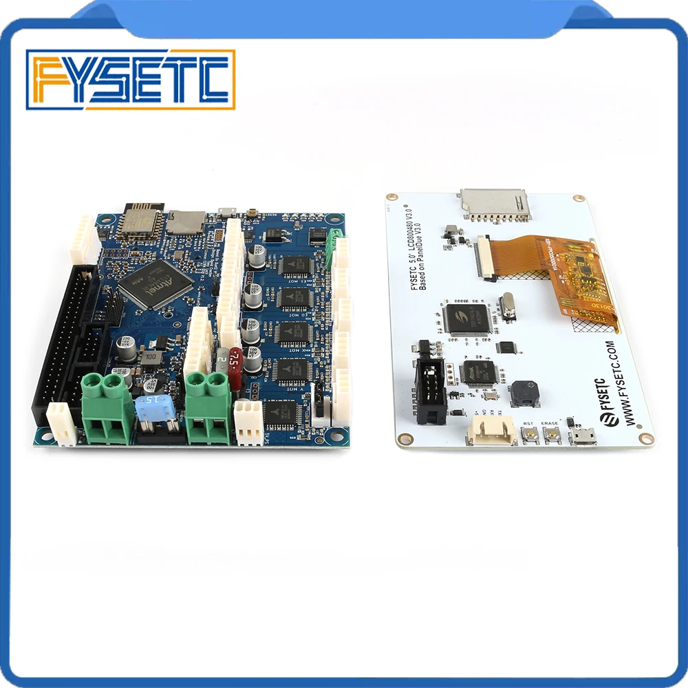 Последняя версия Duet 2 Wifi V1.04 Clone DuetWifi усовершенствованная 32 битная электроника с 5