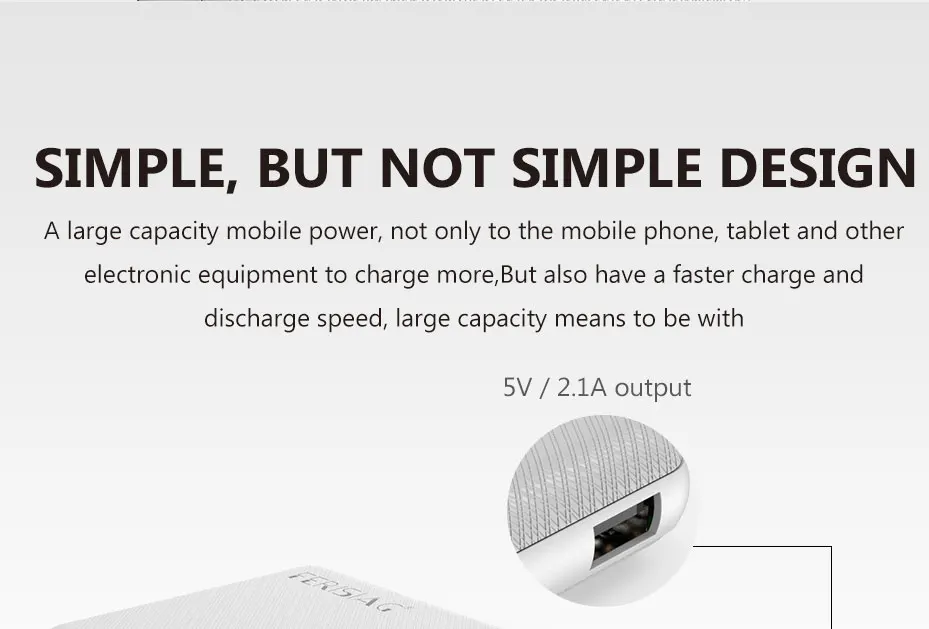Емкость) FERISING power Bank 10000 мАч двойной USB Pover смартфонов usb порты портативный внешний аккумулятор