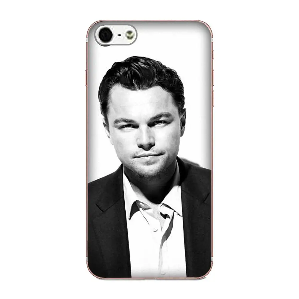 Мягкий термополиуретановый чехол для телефона Leonardo Dicaprio Young White Swan Portrait Xiaomi Redmi Mi