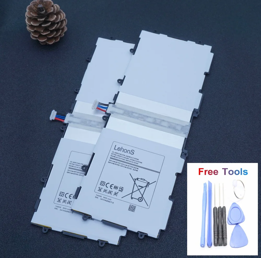 LehonS 2 шт 6800mAh планшет Замена батареи для Samsung Galaxy Tab 3 10 1 P5200 P5210 GT T4500E T4500C с