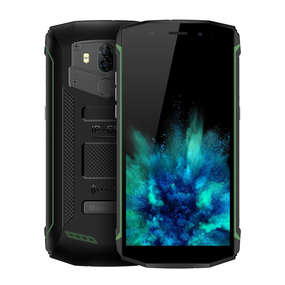 Blackview BV5800 IP68 мобильный телефон 18:9 Android 8 1 MT6739 4 ядра 5 ГГц 2 ГБ + 16 13MP 0.3MP сзади камеры