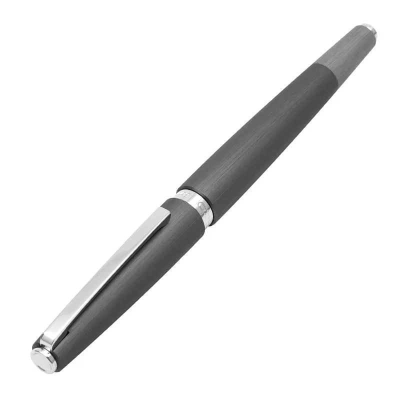 Gray KACO металлическая шариковая ручка баланс Матовый алюминий с гладкой заправкой, высокое качество тонкой точки с подарочной коробкой для офиса бизнеса - Цвет: Gray