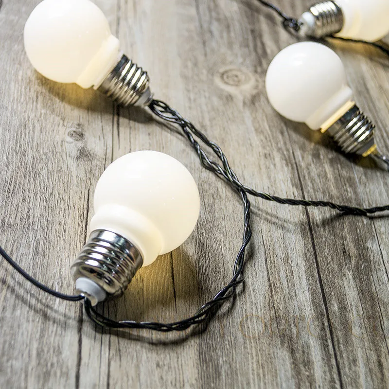 20 светодиодных шаров гирлянда Шариковая наружная светодиодная Рождественская