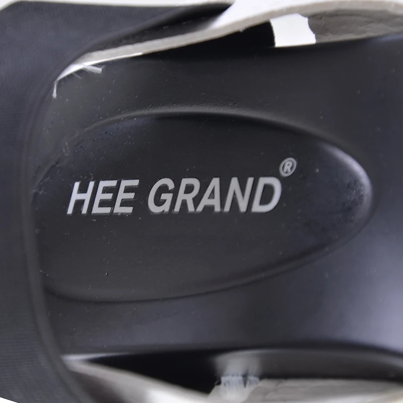Hee grand/женские босоножки на платформе плоской подошве с разноцветными вставками