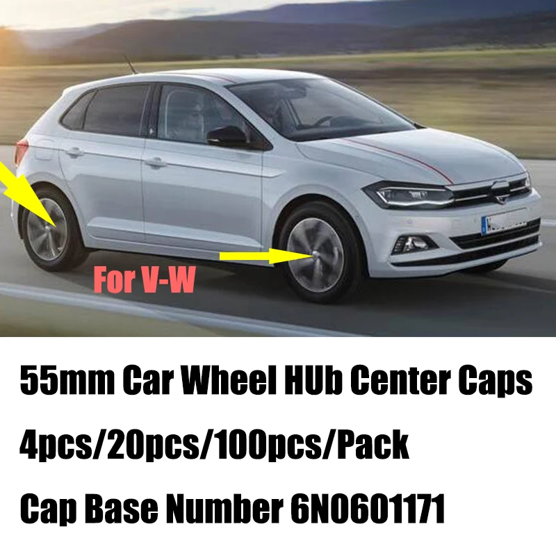 Колпачки для автостайлинга 63 мм 4/20/100 шт. эмблема автомобиля Passat B6 B7 CC Golf MK5 MK6