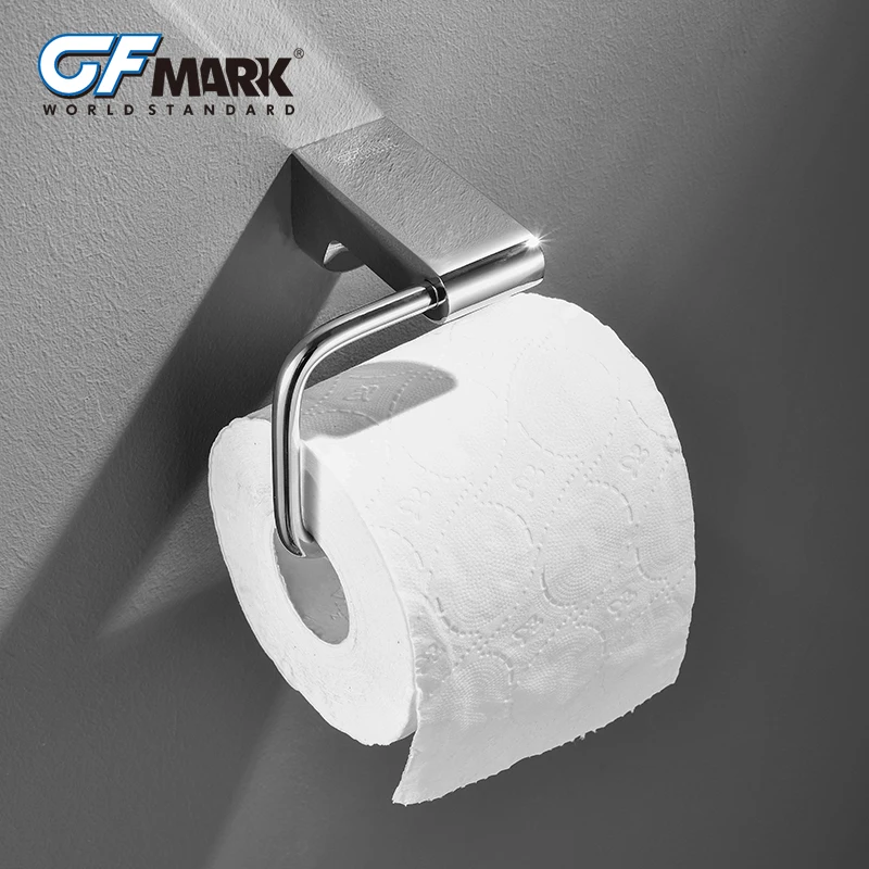 GFmark держатель для туалетной бумаги хромированный рулонный настенное крепление