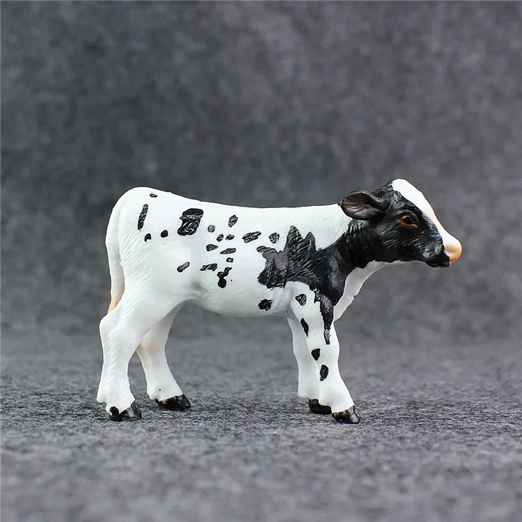 Модель телячьей коровы Детская модель для раннего развития развивающий динозавр