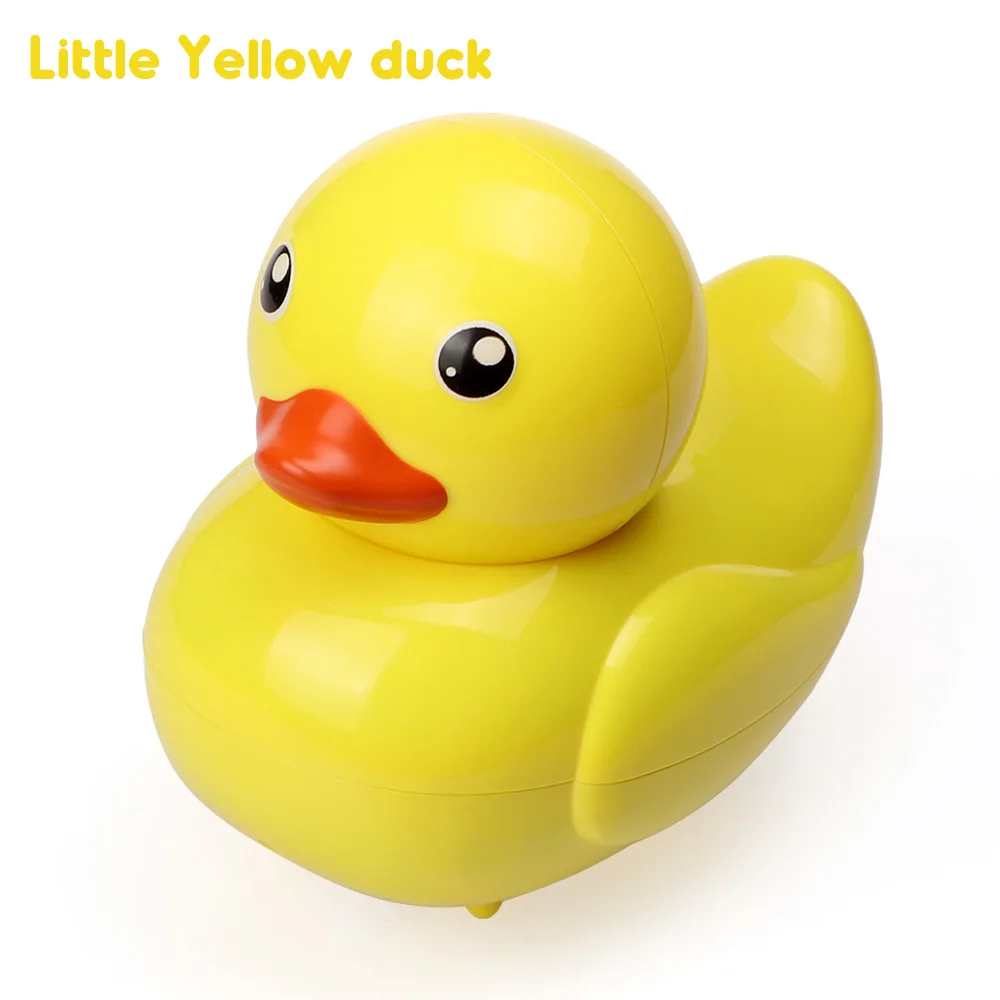 Little yellow duck 2,4G Беспроводная лодка-амфибия с дистанционным управлением, мини-модель животного, игрушки, совершенно новая водяная лодка с оригинальной посылка для детей, подарки на день рождения - Цвет: Little yellow duck
