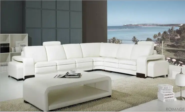 Диван из натуральной кожи в современном стиле для гостиной a1304|sofa bed|sofa suppliersofa textile