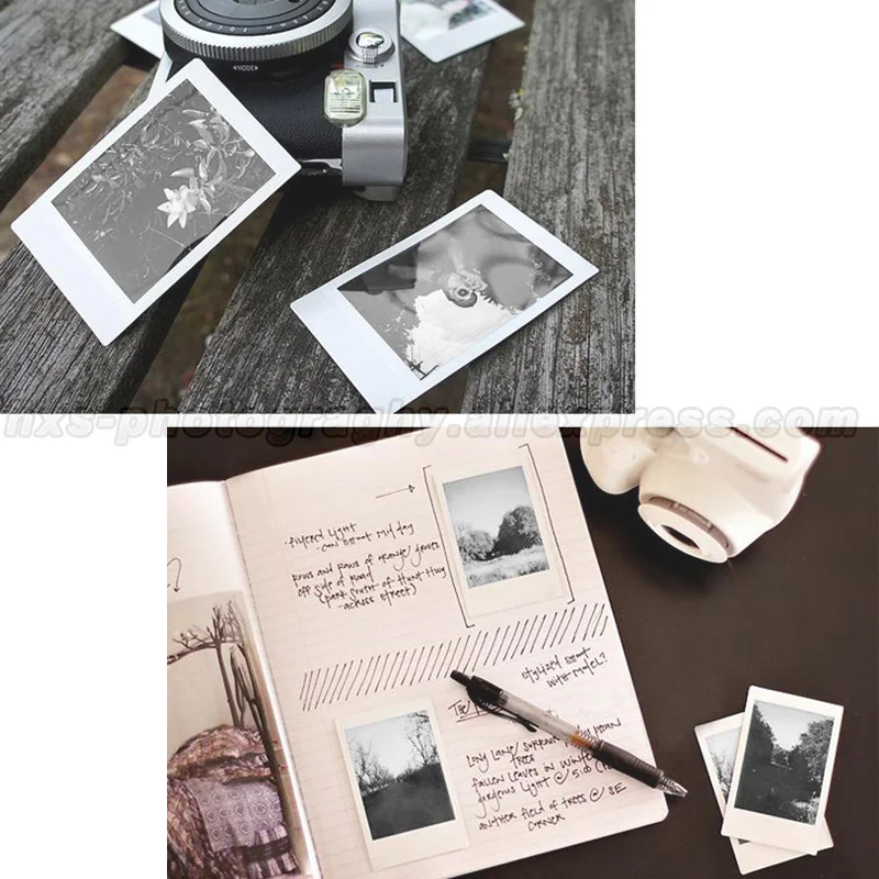 Монохромная пленка Fujifilm Fuji Instax Mini 9 для 8 7s 7c 70 90 25 Polaroid 300 Share SP-1 2 Liplay мгновенная
