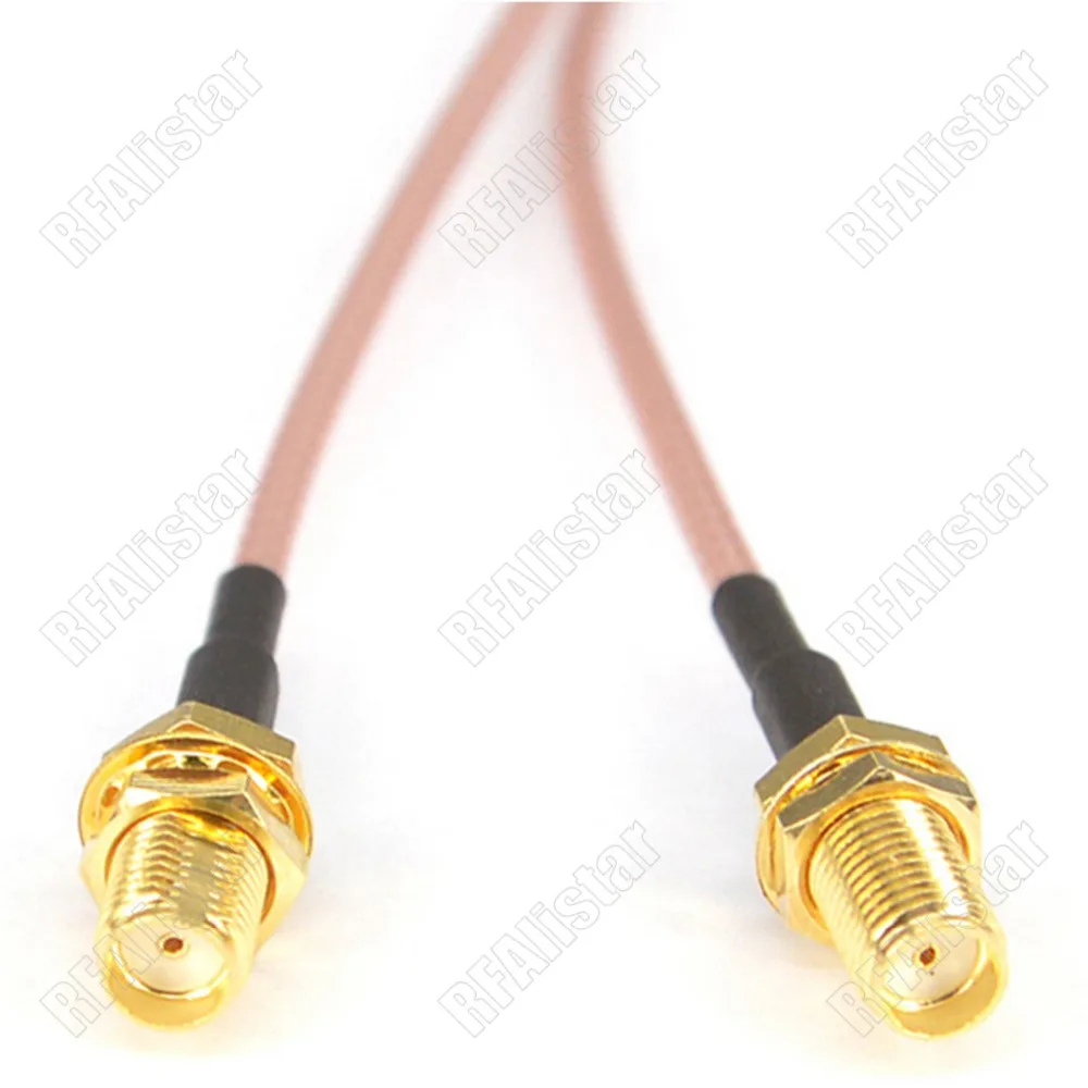 Сплиттер Сумматор SMA Male 2x Female Jack RF Тип Y удлинитель 10 шт. 15 см/30 см/50 см|Соединители| |