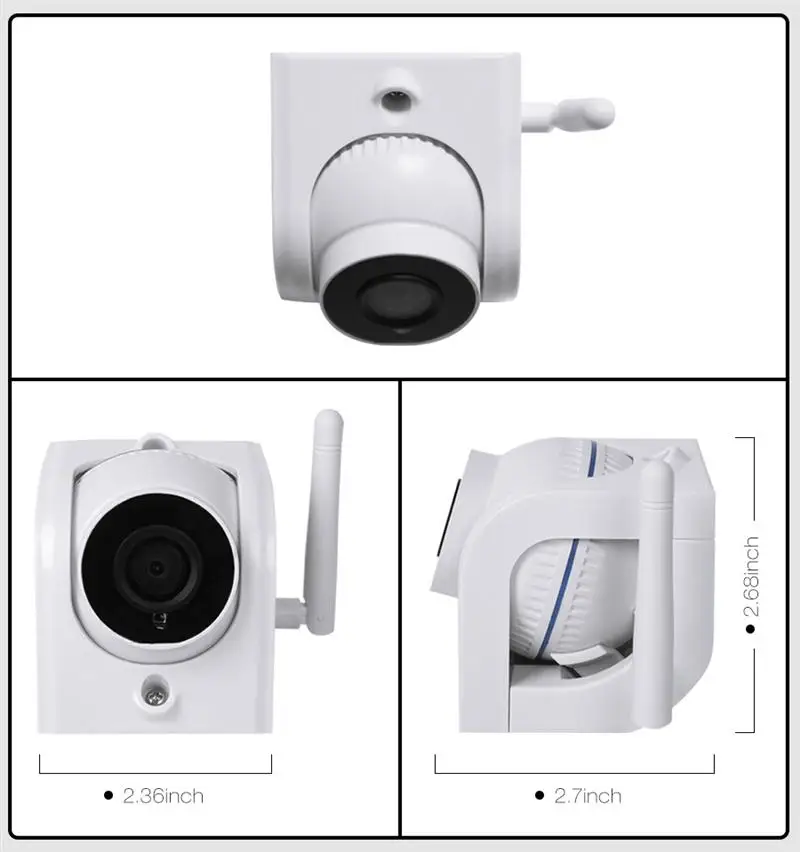 DIGOO DG-W02f W02f Облачное хранилище 3,6 мм объектив 720P Водонепроницаемая Wi-Fi ip-камера безопасности Обнаружение движения сигнализация Onvif монитор