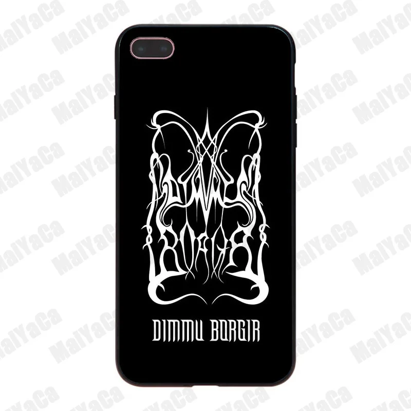 MaiYaCa 5 Dimmu Borgir Новинка Fundas мягкий чехол для телефона iPhone 8 7 6 6S Plus X 10 5S SE 5C Coque