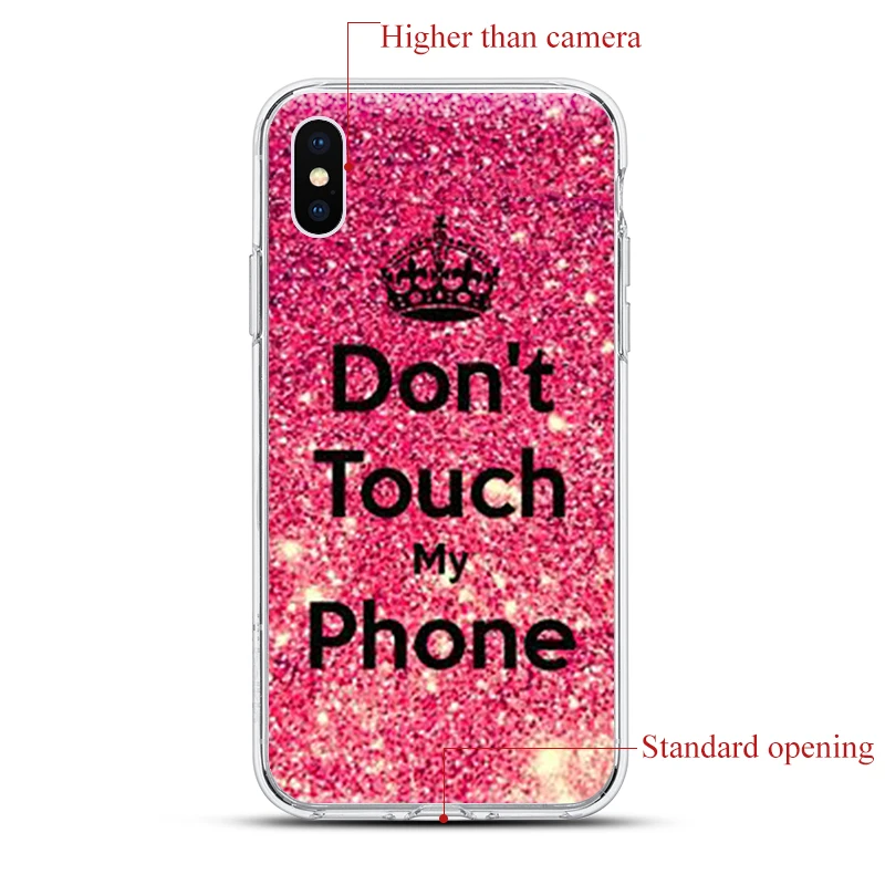 Розовый Блестящий милый чехол для телефона iPhone 12 11 Pro X XR XS Max SE2020 7 8 6 6s Plus 5S мини