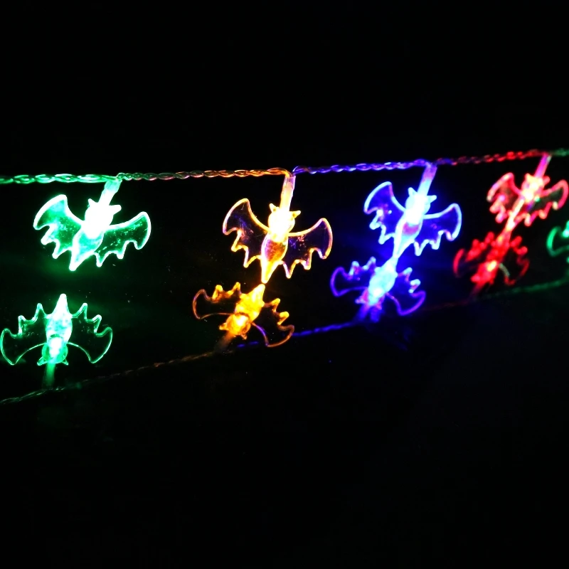 2018 LED usb bat Strip Light Holiday Lighting for Festival Halloween Decoration String Lamp Nightlights 2M 20leds | Освещение