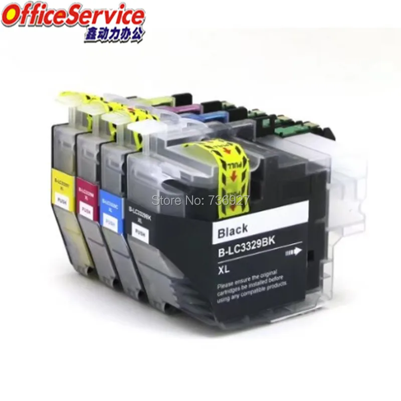 LC3329 LC3329XL совместимый чернильный картридж для принтера Brother MFC J5930DW J6935DW|Чернильные