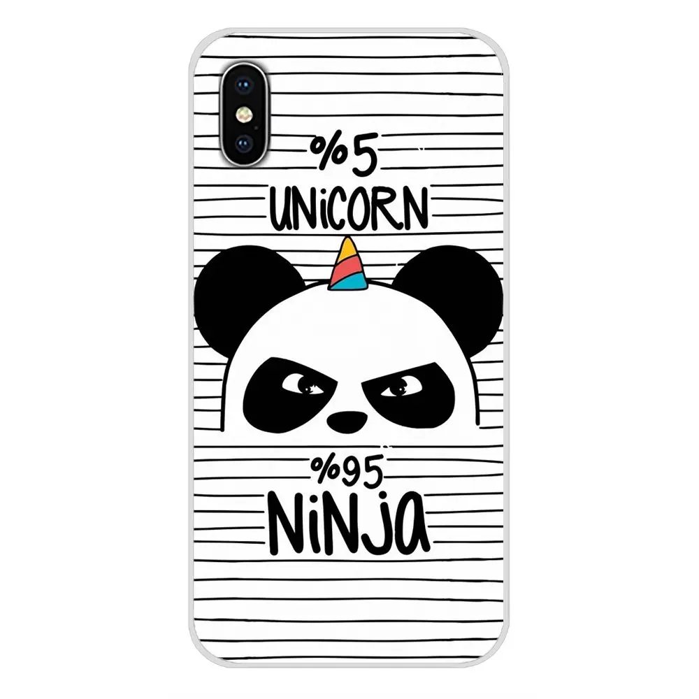 Аксессуары чехлы для телефонов Samsung Galaxy S3 S4 S5 Mini S6 S7 Edge S8 S9 S10 Lite Plus Note 4 5 8 9 Panda Dab
