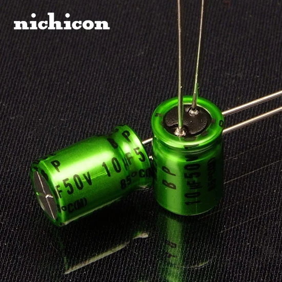 2019 hot sale 30PCS new Japanese original nichicon audio electrodeless electrolytic capacitor MUSE BP 10uF/50V free shipping |