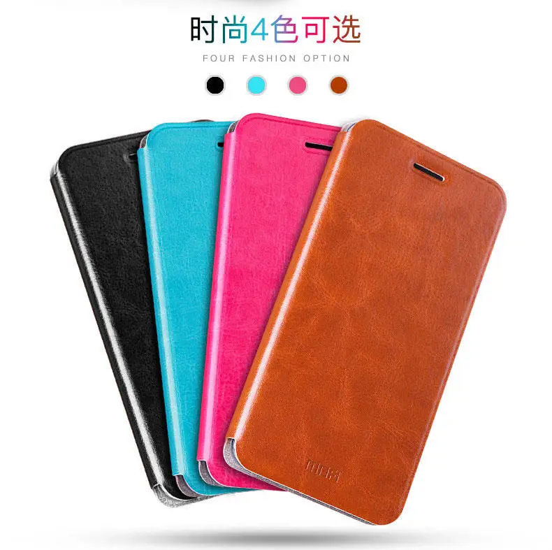 Чехол для Xiaomi Redmi 4 подставка Mofi Чехол для Redmi 4 Высокое качество Флип кожаной обложке книги Стиль для Xiaomi Redmi 4 5,0 дюймов