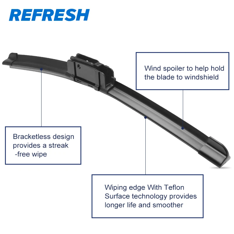 REFRESH Щетки стеклоочистителя для Subaru Tribeca Fit Hook Arms 2006 2007 2008 2009 2010 2011 2012 2013