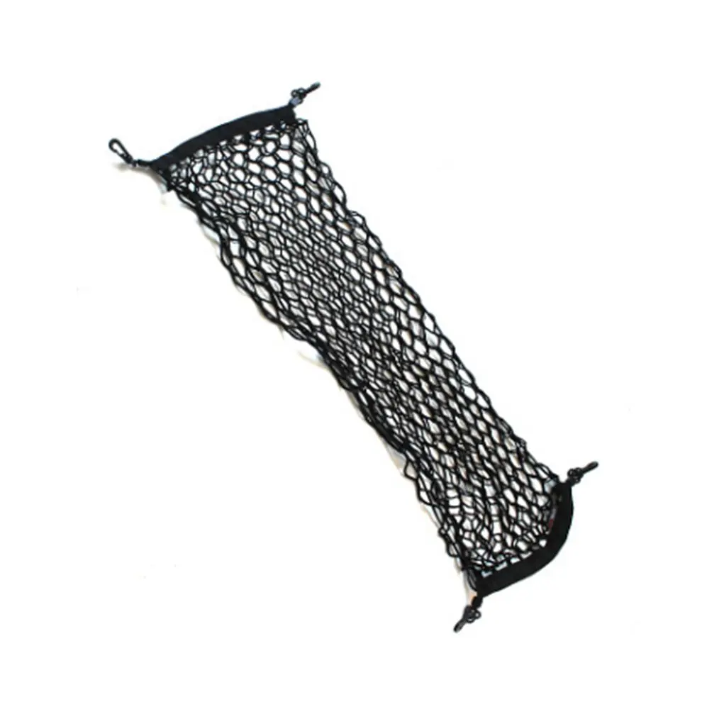 90*30 car trunk net bag luggage net car storage net storage bag Mesh Cargo Net Hook Pouch Holder for Bag