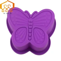 handmade soap pudding mold cake bakeware mold butterfly muffin cup silicone cake mold baking tools hot sale