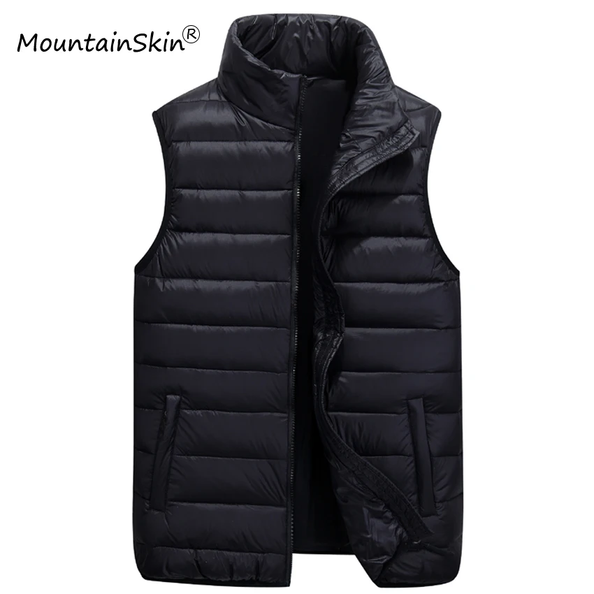 Mountainskin 5xl Новый Вязаные Жилеты для женщин зима Сверхлегкий Пуховики и парки