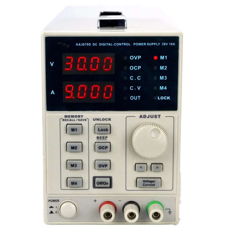 KORAD KA3010D прецизионный Регулируемый 30 в 10 А DC Линейный источник питания Цифровой