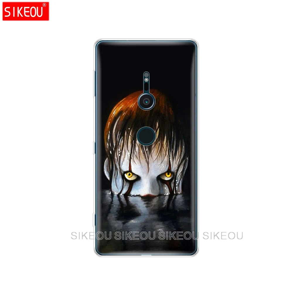 Силиконовый чехол для телефона sony xperia XA1 XA2 ULTRA PLUS L1 L2 XZ1 XZ2 compact XZ PREMIUM клоун