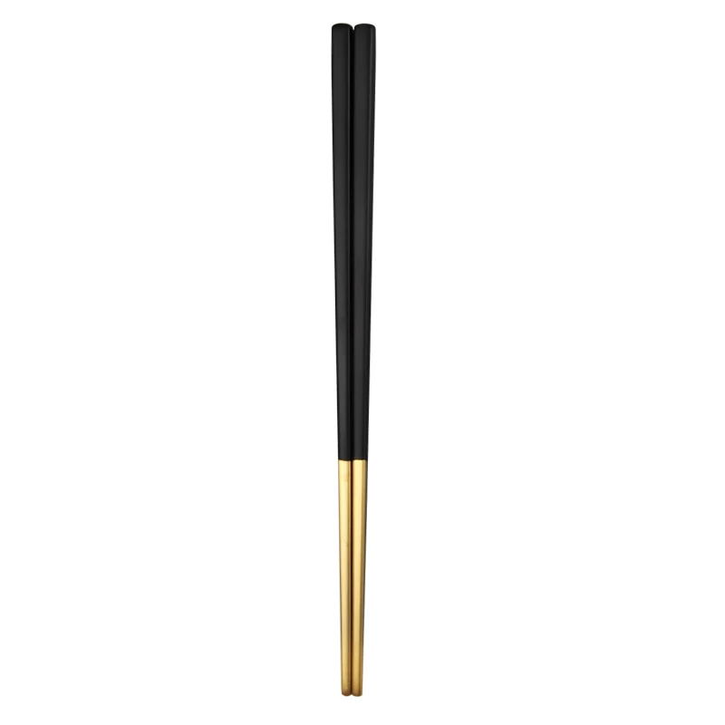 black chopsticks gol Столовая посуда набор столовый набор в дорогу для путешествий походный набор посуды многоразовые посуда набор ложка Вилка палочки дозирующая детская ложка для соломы и Портативный чехол - Цвет: black chopsticks gol