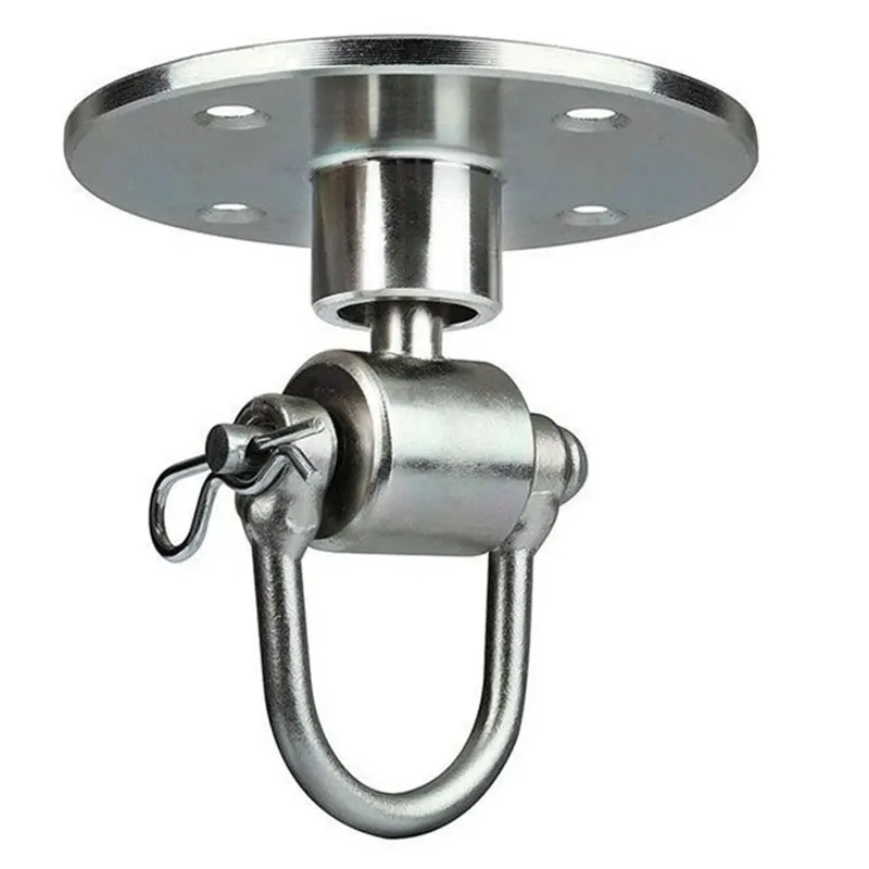 Silver BMBY-профессиональные мешки с песком поворотные боксерские груши скорость пробивая мяч база крюк крепление комплект удар мешок обучение - Color: Silver
