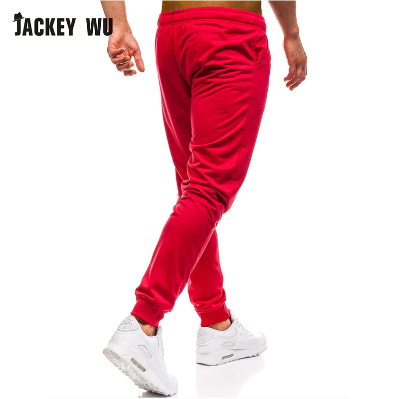 JACKEYWU Брендовые мужские брюки 2019 модные повседневные спортивные для бега