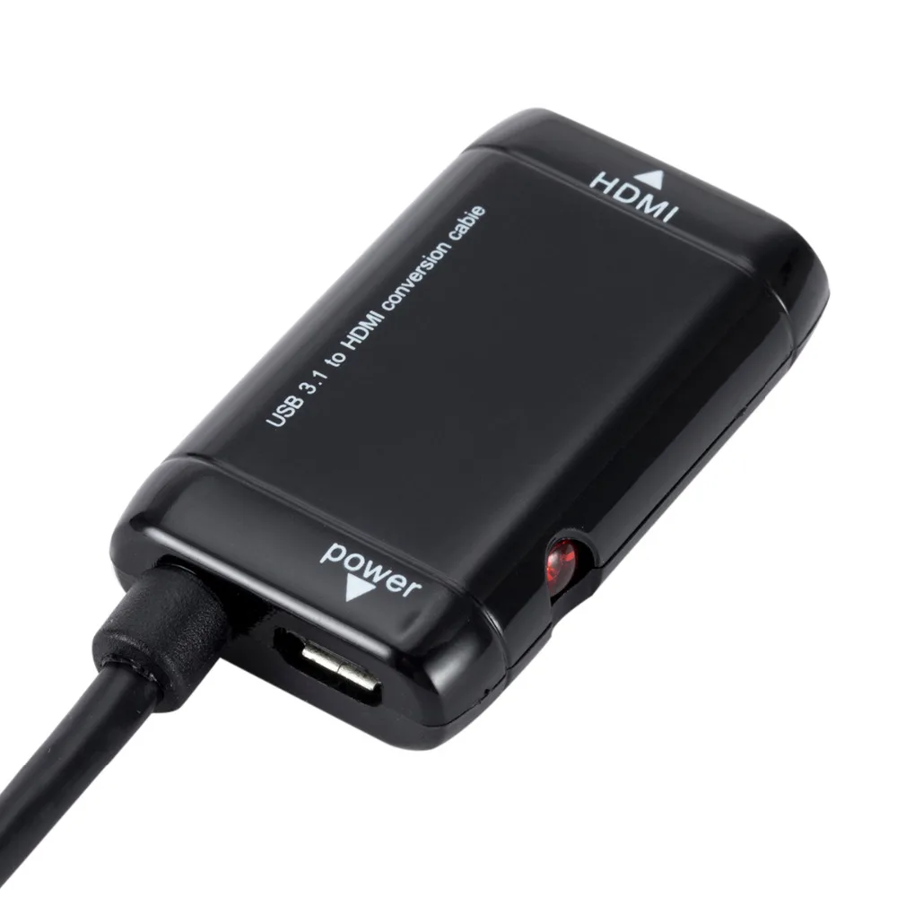 USB C адаптер типа к HDMI 1080P 3 1 Type кабель для MHL мужчин и женщин конвертер функции