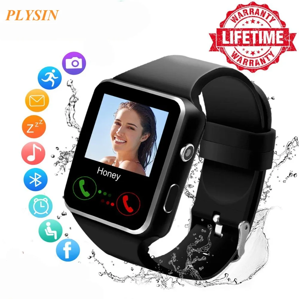 Смарт часы PLYSIN X6 Bluetooth водостойкие|Смарт-часы| |