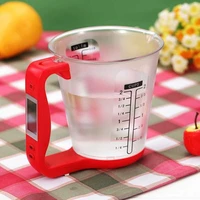multifunctional electronic digital measuring cup practical household kitchen electronic scale diy baking milk powder gauge tools