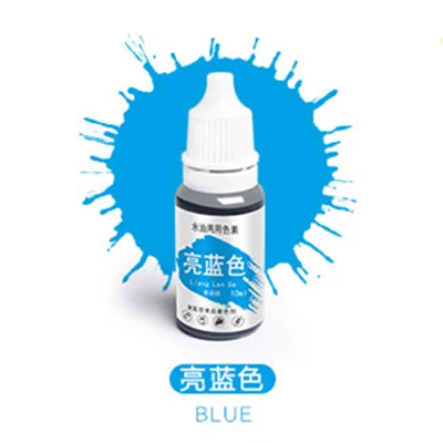 Bright Blue Transhome пищевой краситель 1 шт. съедобный пигмент полезный, безопасный инструменты для украшения тортов из мастики Макарон крем торт выпечки и кондитерские инструменты - Цвет: Bright Blue