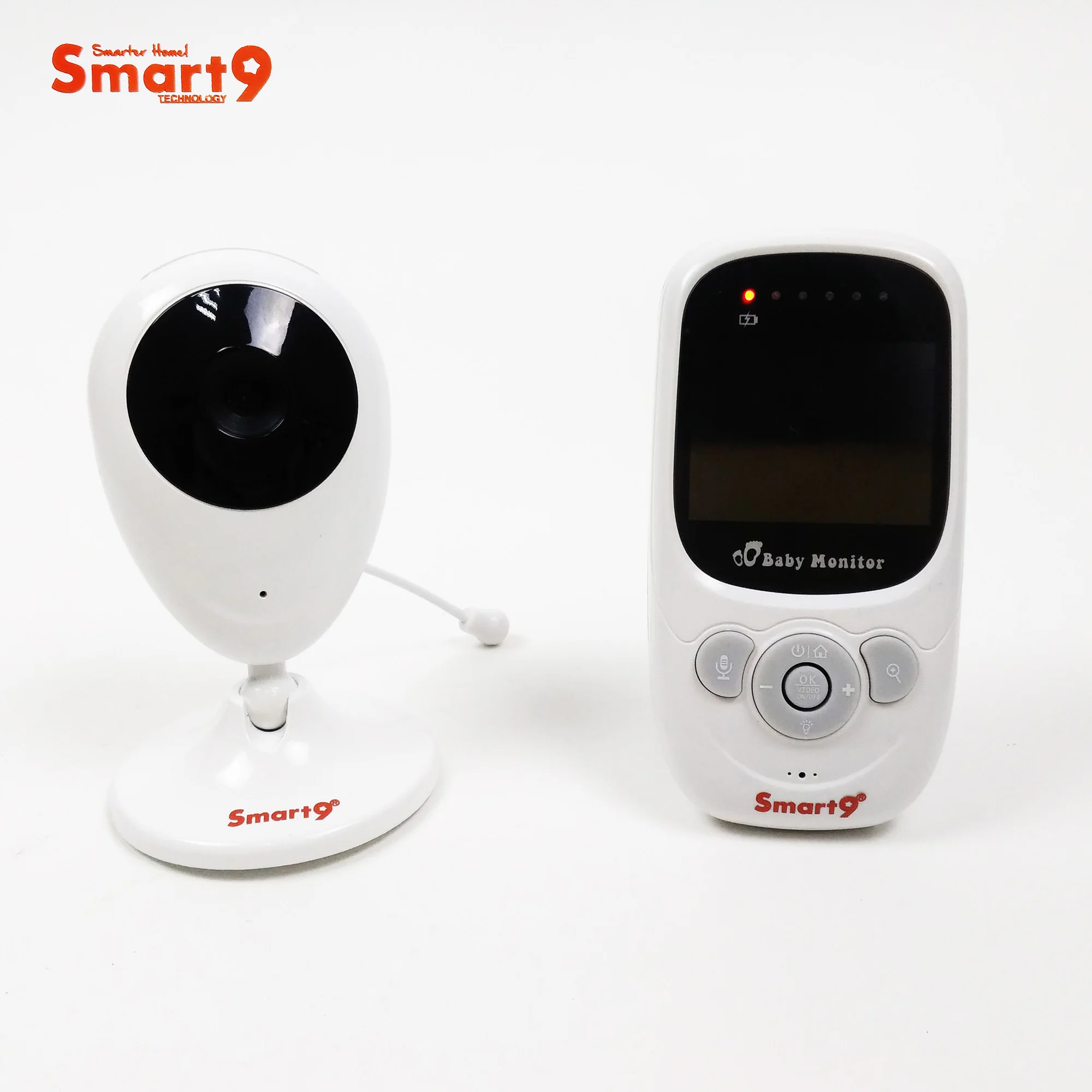 Детский Монитор Smart9 2 4 дюйм беспроводной монитор со встроенным аккумулятором HD