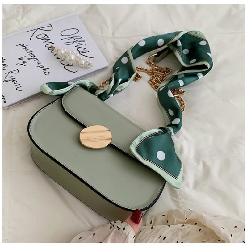 Женская сумка мессенджер брендовая дизайнерская на плечо женский шелковый шарф