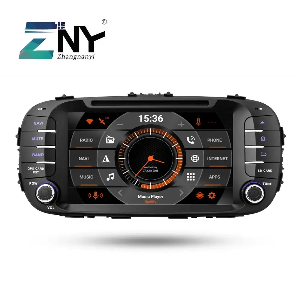 8 &quotips Android 9 0 автомобильный DVD для Авто Радио Для Киа соул 2014 2015 2016 2017 2018 2 Din FM