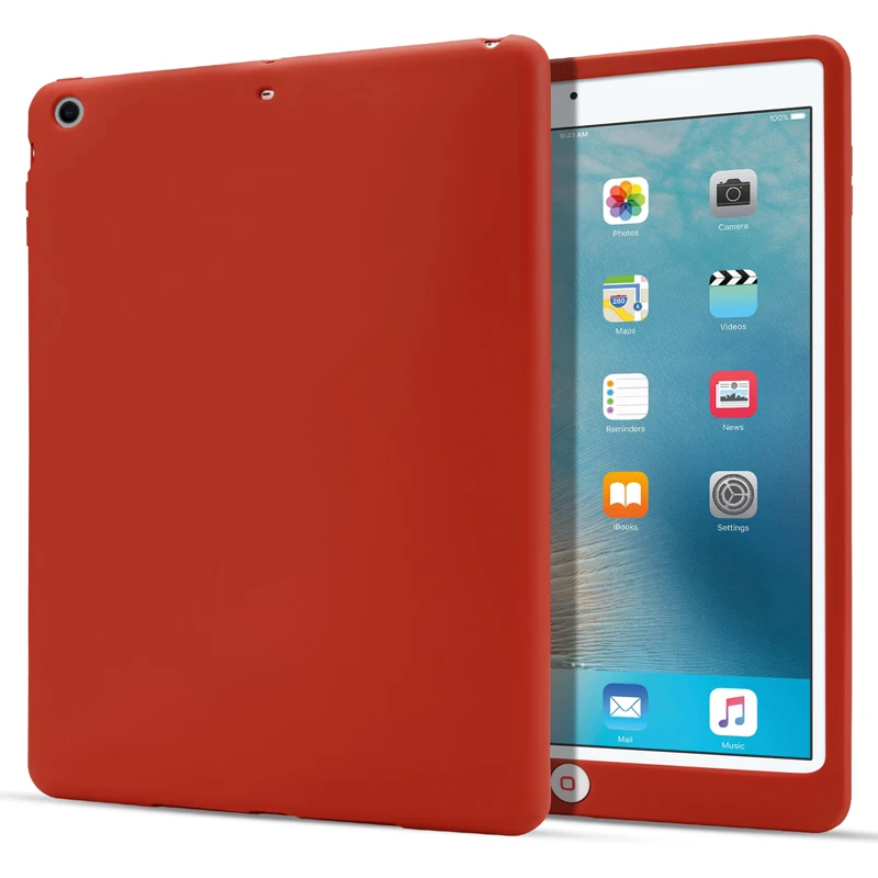 Простой безопасный умный Силиконовый противоударный чехол для iPad Air2 9 7 дюйма Slilm