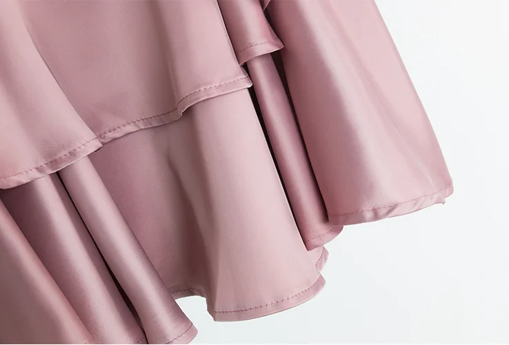Amolapha Женские повседневные атласные гофрированные плотные танк-топы Camisole Молодежные женские летние туфли с ремешками Топы