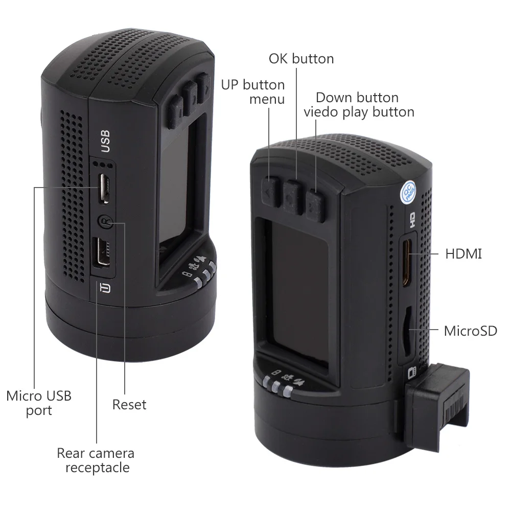 Мини Автомобильный dvr камера памяти GPS Cam 0906 Новатэк 1080 P 60FPS Ultra HD цифрового видео