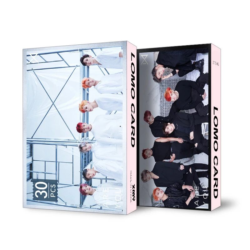 30 шт./компл. Kpop MONSTA X Фотокарта Idol Lomo Поклонники подарки Прямая поставка|Ювелирная