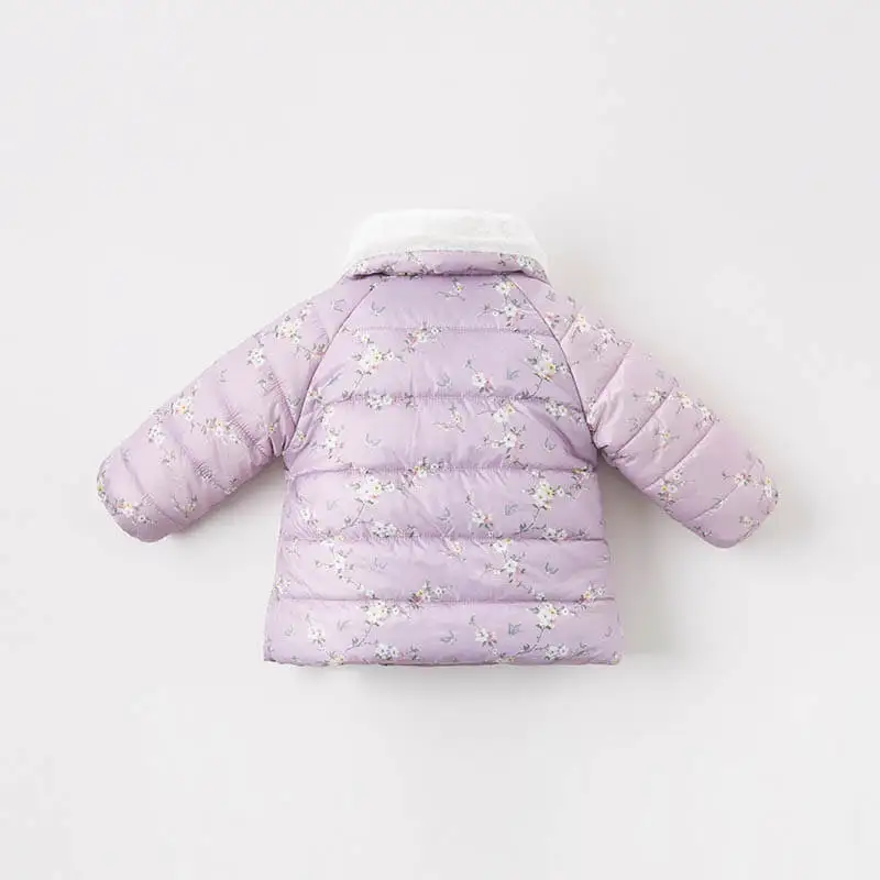 Dave Bella Baby Girls Jacket Children Long Sleeve Outerwear Fashion Coat DBZ8984 | Детская одежда и обувь