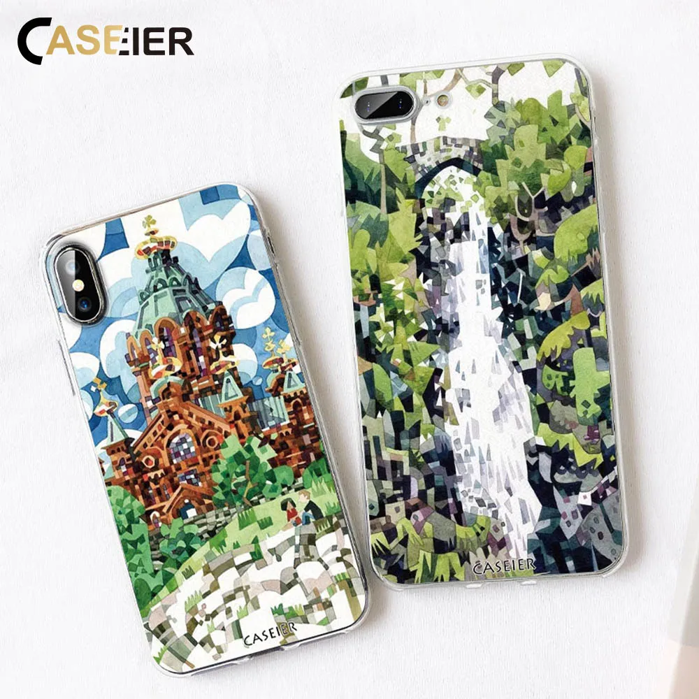 Caseier Ультратонкий Мягкий ТПУ чехол для телефона Samsung Galaxy A3 A5 A7 J3 J5 J7 Примечание 5 2017